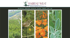 Desktop Screenshot of habitatwest.com
