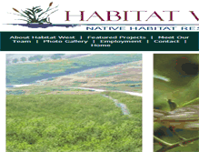 Tablet Screenshot of habitatwest.com